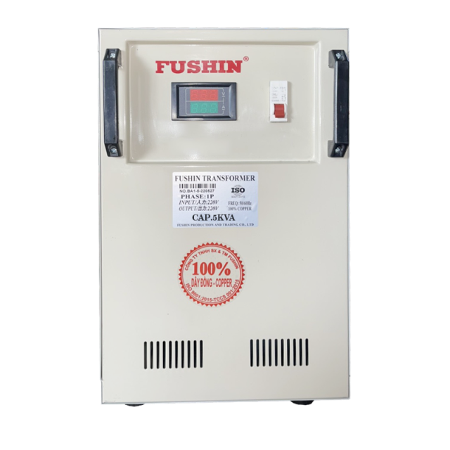 Biến áp Cách ly 220V ra 220V - 5KVA Fushin