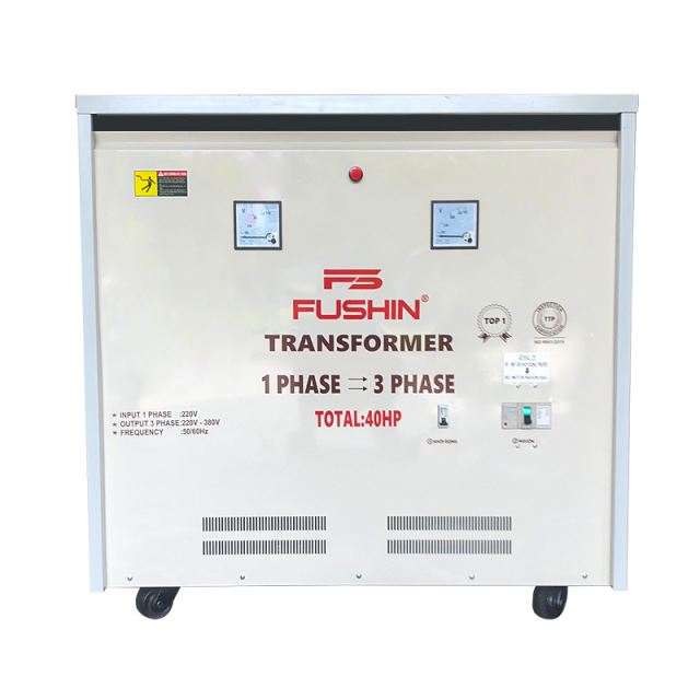 Biến áp 1 Pha ra 3 Pha - 40HP (380V) Fushin