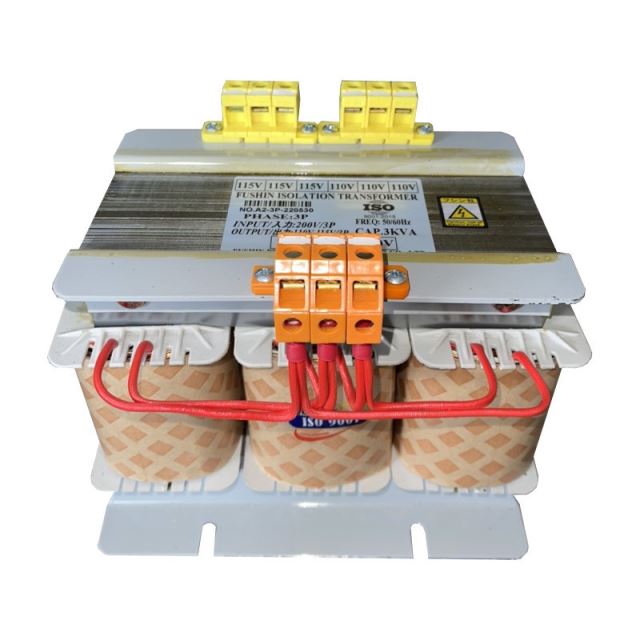 Biến áp 3 Pha 200V ra 110V/115V - 3KVA Fushin