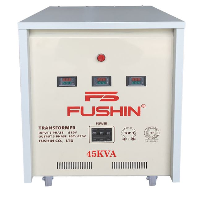 Biến áp 3Pha - 45KVA 380V/220V/200V Thông dụng