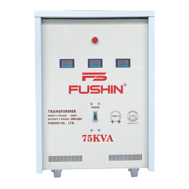 Biến áp 3Pha - 75KVA 380V/220V/200V Thông dụng