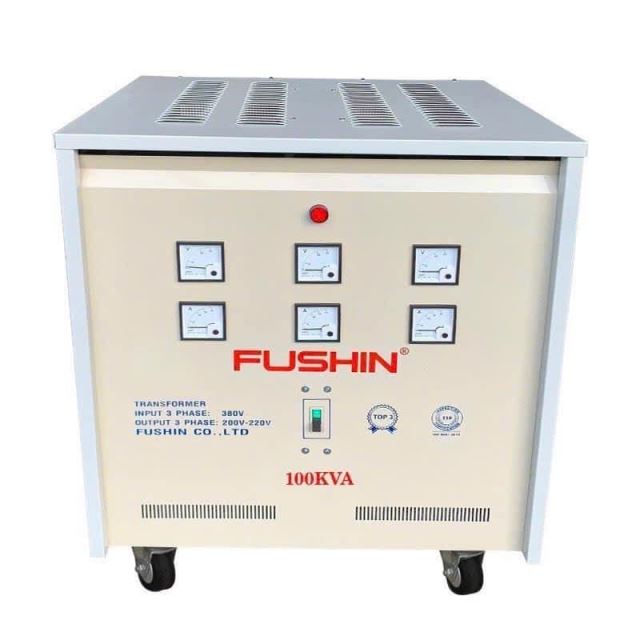 Biến áp 3Pha - 100KVA 380V/220V/200V Thông dụng