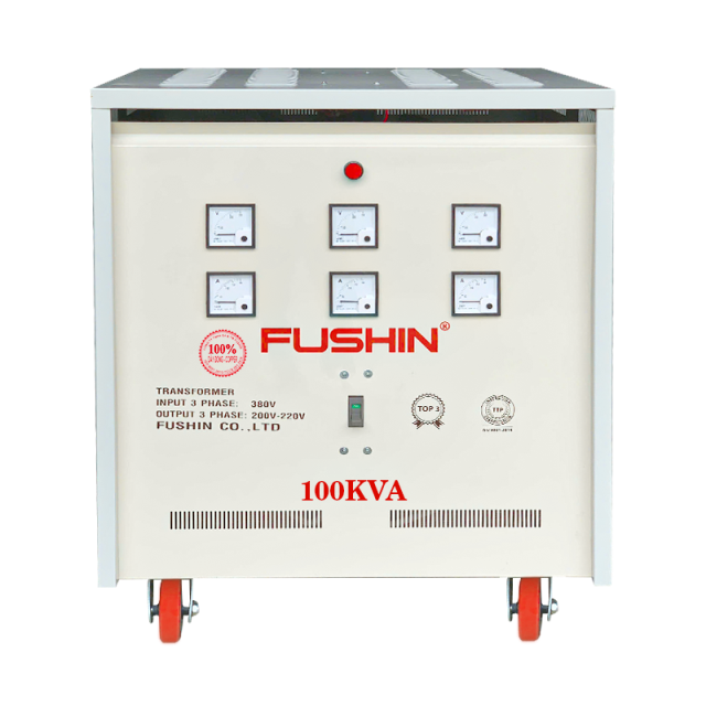 Biến áp 3Pha - 100KVA 380V/220V - Dây Đồng