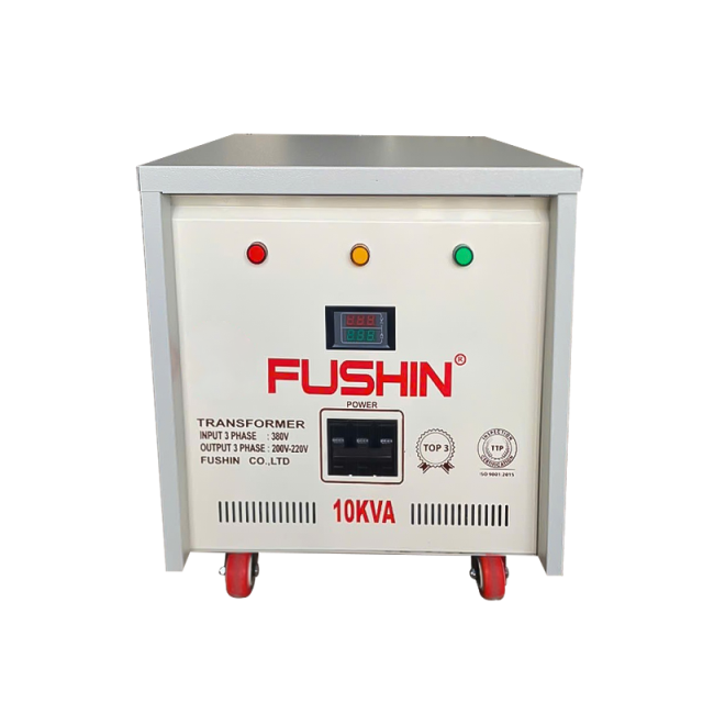 Biến áp 3Pha - 10KVA 380V/220V/200V Thông dụng