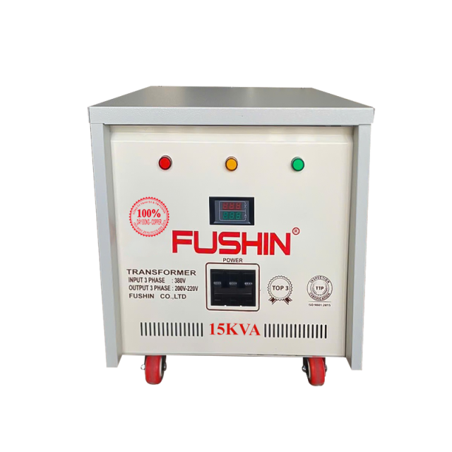 Biến áp 3Pha - 15KVA 380V/220V/200V Dây Đồng