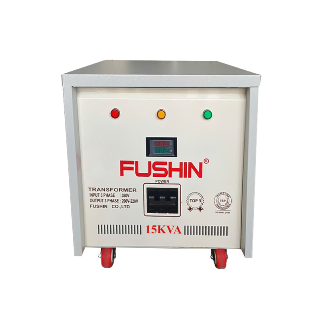 Biến áp 3Pha - 15KVA 380V/220V/200V Thông dụng