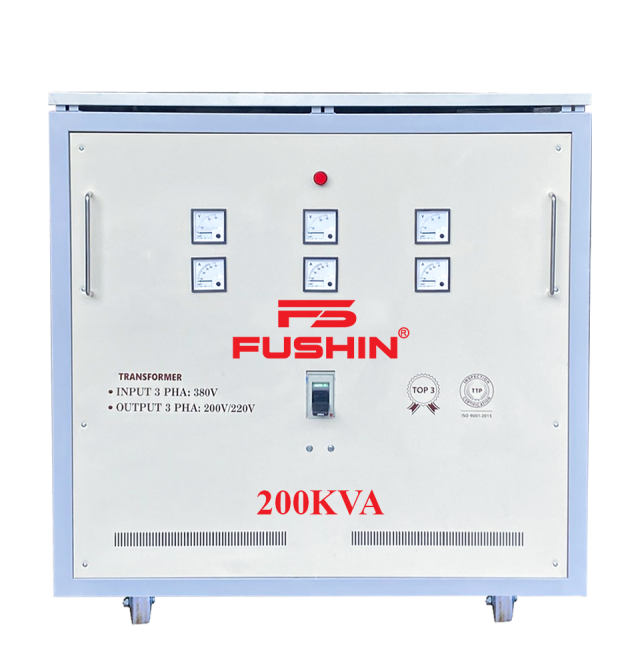 Biến áp 3Pha - 200KVA 380V/220V/200V Thông dụng