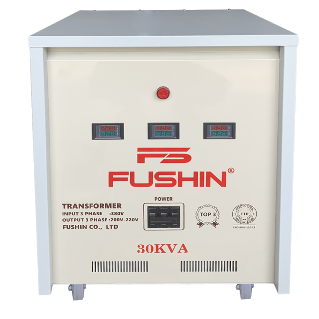 Biến áp 3Pha - 30KVA 380V/220V/200V Thông dụng