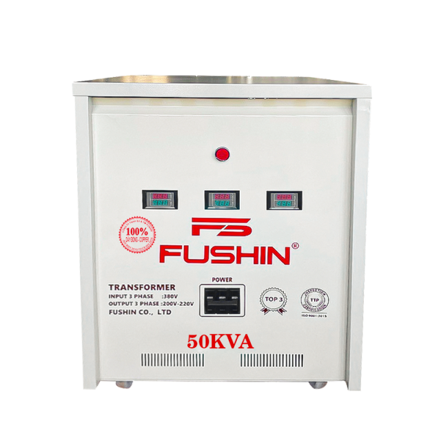 Biến áp 3Pha - 50KVA 380V/220V - Dây Đồng