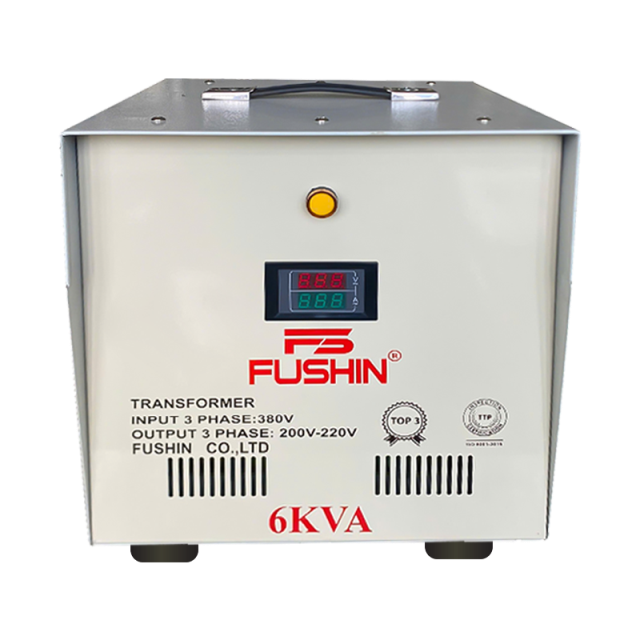 Biến áp 3Pha - 6KVA 380V/220V - Thông dụng