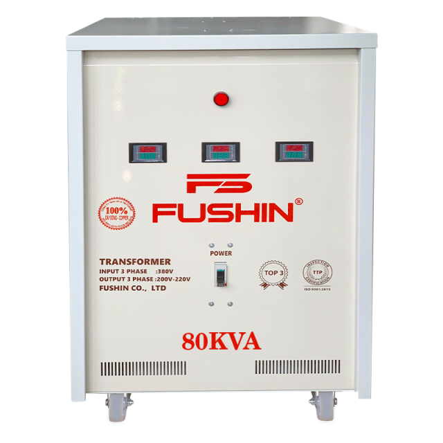 Biến áp 3Pha - 80KVA 380V/220V Dây Đồng