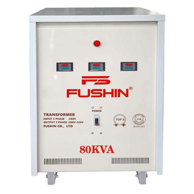 Biến áp 3Pha - 80KVA 380V/220V - Thông dụng