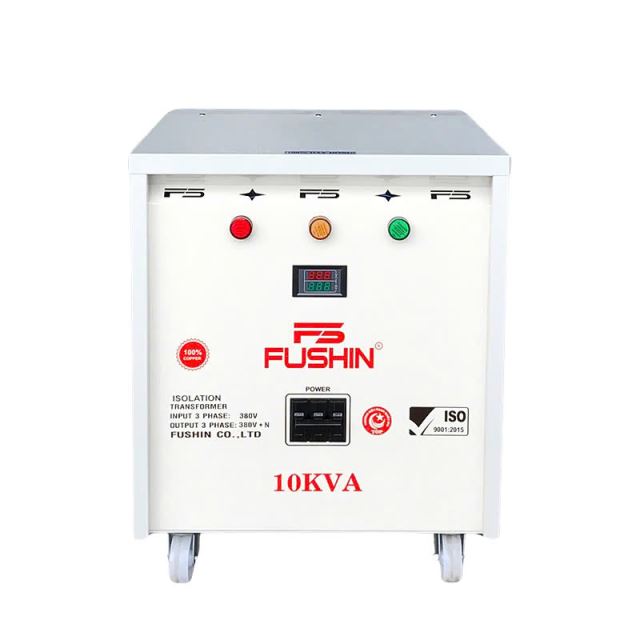 Biến áp 3Pha cách ly - 10KVA 380V/380V Dây đồng