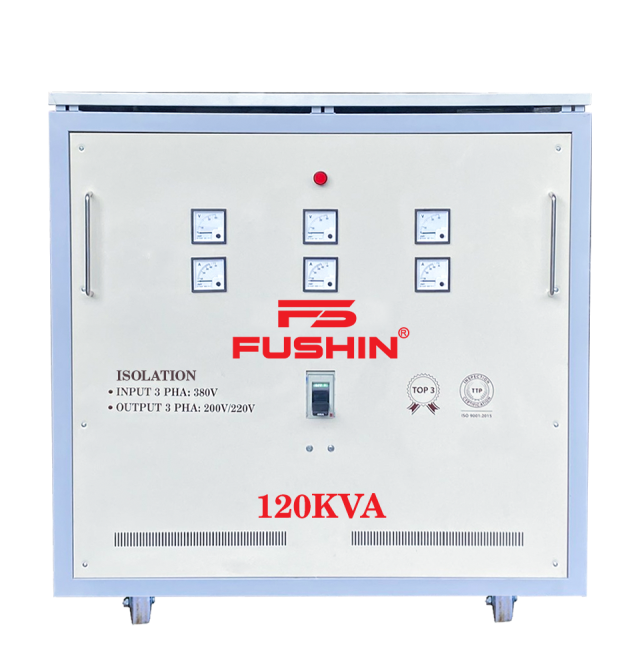 Biến áp 3Pha cách ly - 120KVA 380V/220V - Thông dụng