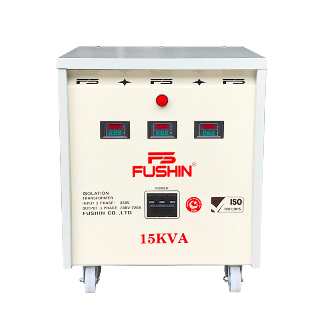 Biến áp 3Pha cách ly - 15KVA 380V/220V - Thông dụng