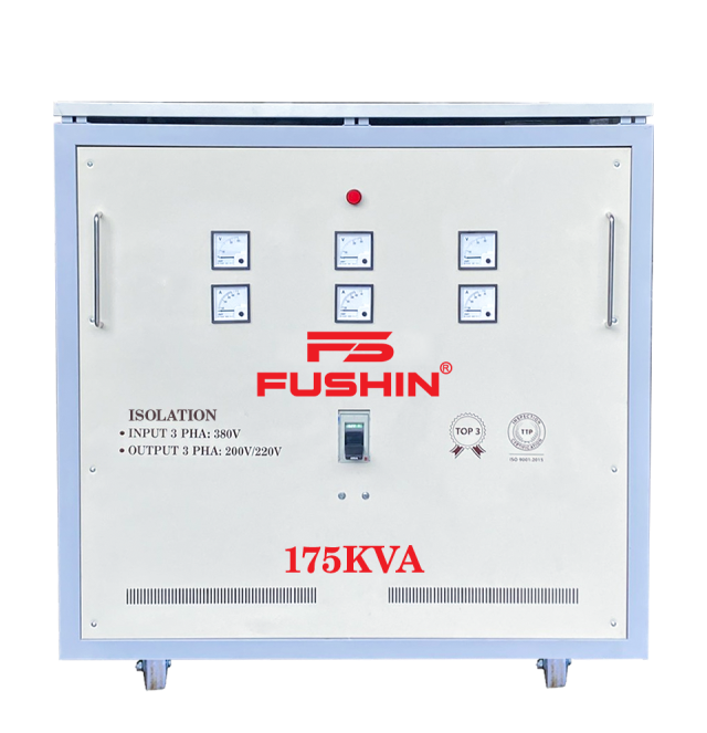 Biến áp 3Pha cách ly - 175KVA 380V/220V - Thông dụng