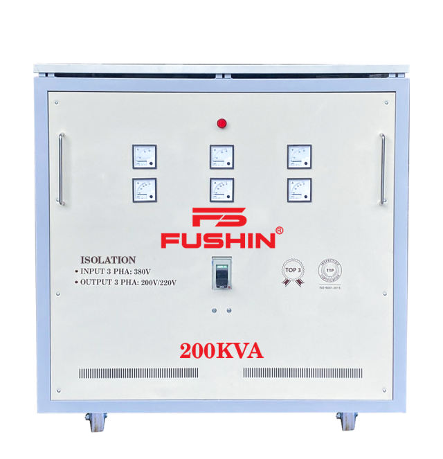 Biến áp 3Pha cách ly - 200KVA 380V/220V/200V Thông dụng