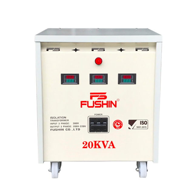 Biến áp 3Pha cách ly - 20KVA 380V/220V - Thông dụng