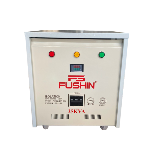 Biến áp 3Pha cách ly - 25KVA 380V/220V/200V Thông dụng