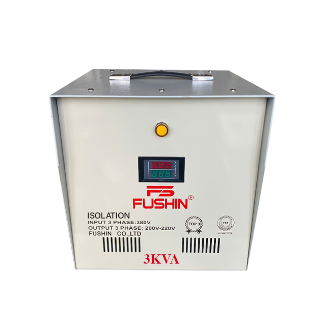 Biến áp 3Pha cách ly - 3KVA 380V/220V/200V Thông dụng