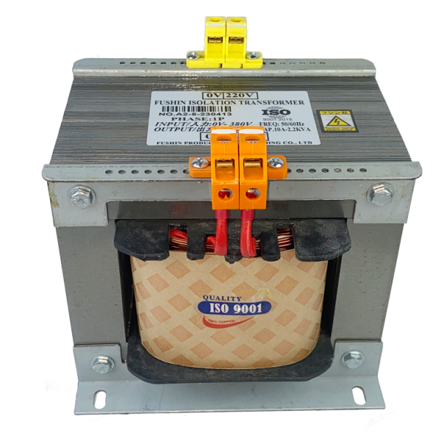 Biến áp Cách ly 380V ra 220V - 2.2KVA (10A) Fushin