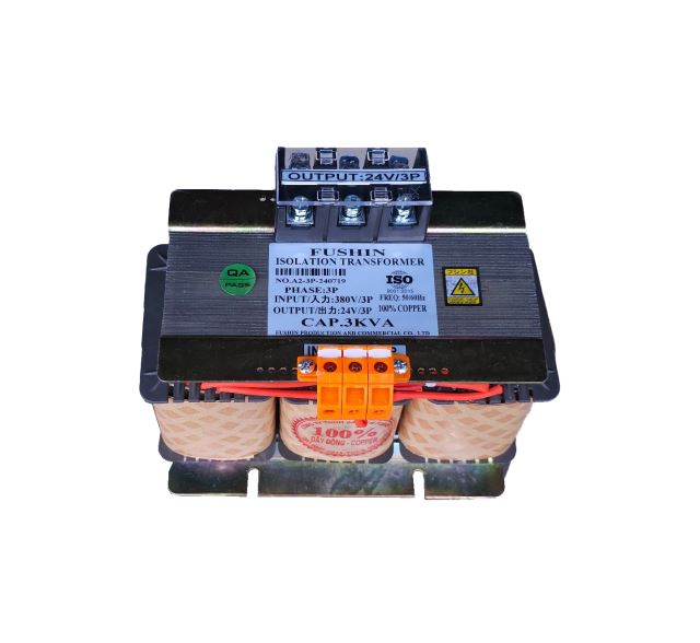 Biến áp Cách ly 3P 380V ra 24V/3P - 5KVA