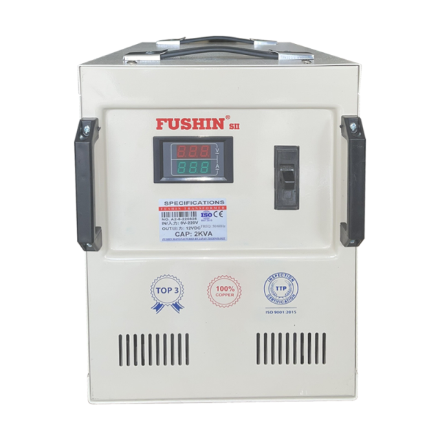 Biến áp nguồn DC vào 220V ra 12VDC - 2KVA Fushin