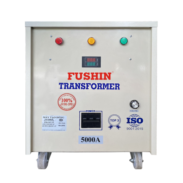 Biến áp Tạo dòng 0V ~ 3V - 5000A Fushin