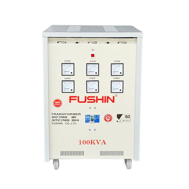 Biến áp tự ngẫu 3Pha - 100KVA 480V/380V Dây Đồng