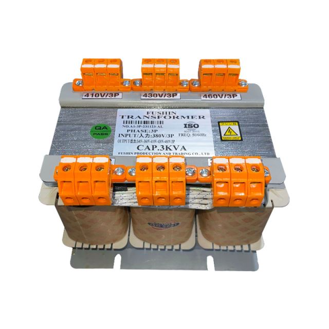 Biến áp Tự ngẫu 3Pha 380V ra 340V, 360V, 410V, 430V, 460V - 3KVA