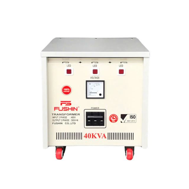 Biến áp tự ngẫu 3Pha - 40KVA 480V/380V Dây Đồng