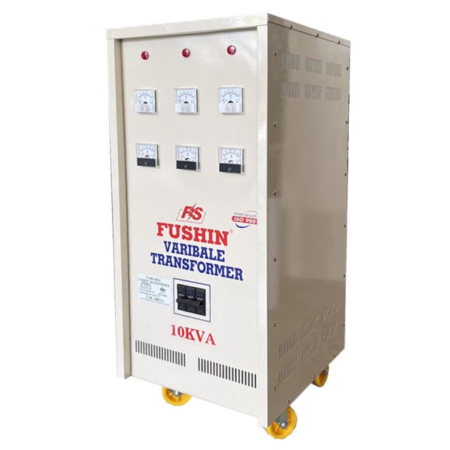 Biến áp Vô cấp 3 Pha 80V ~ 380V - 10KVA Fushin