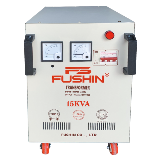 Đổi nguồn 220V ra 110V - 15KVA Dây đồng