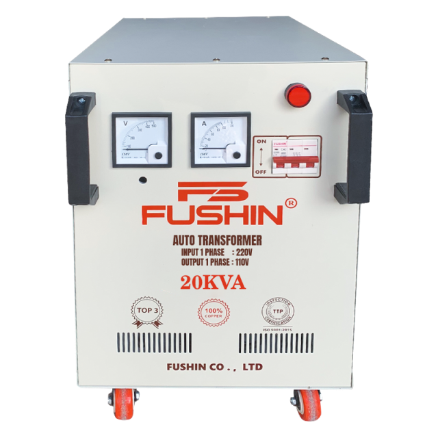 Đổi nguồn 220V ra 110V - 20KVA Dây đồng