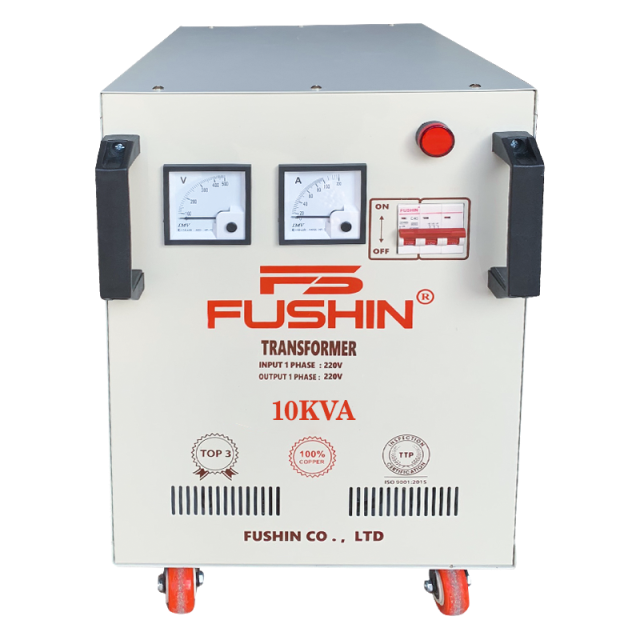 Đổi nguồn Cách ly - 10KVA 220V ra 110V 220V Dây đồng