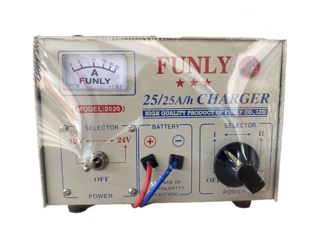 Máy sạc tăng giảm - 25A (12V/24V)Thông dụng