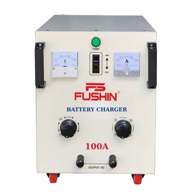 Máy sạc tự động 12V/24V - 100A