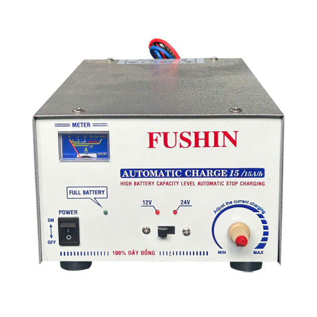 Máy sạc tự động 12V/24V - 15A