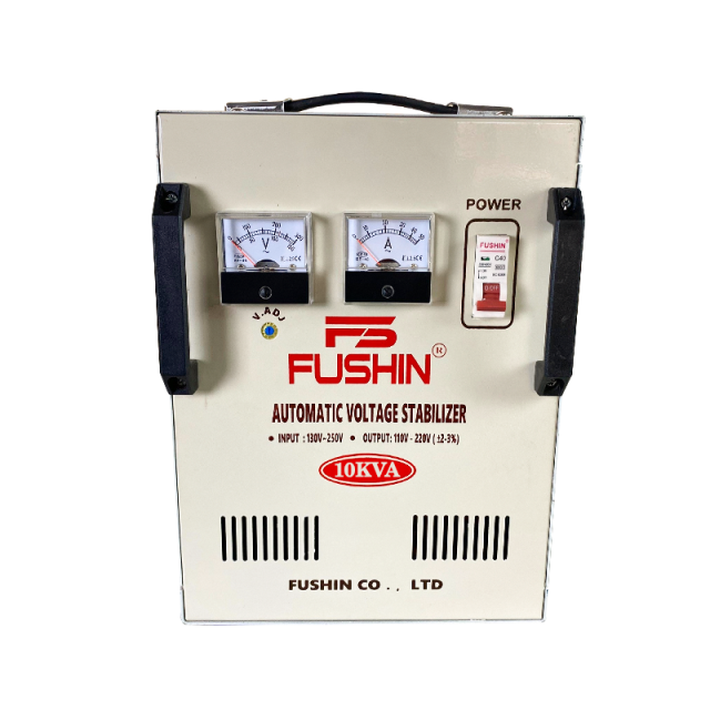 Ổn áp 1 Pha - 10KVA dải 130V đến 250V Fushin