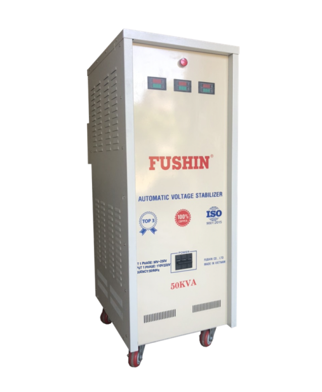 Ổn áp 1 Pha - 50KVA Dải 50V ~ 250V Fushin