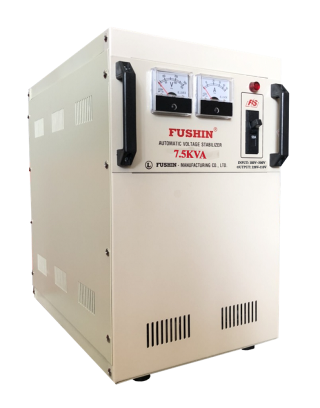 Ổn áp 1 Pha - 7.5KVA Dải 50V ~ 250V Fushin