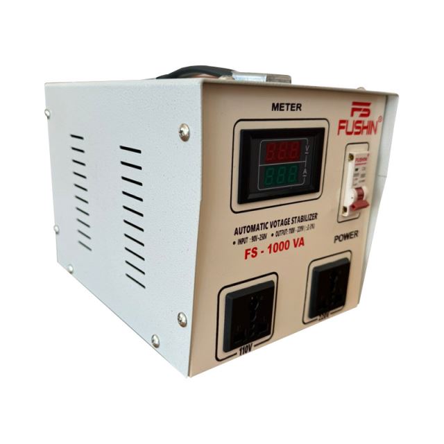 Ổn áp 1Pha - 1KVA Dải 90V đến 250V Fushin