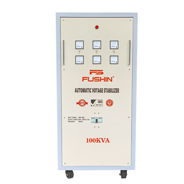 Ổn áp 3 pha - 100KVA Dải 320V ~ 420V Ra 220V/380V Fushin