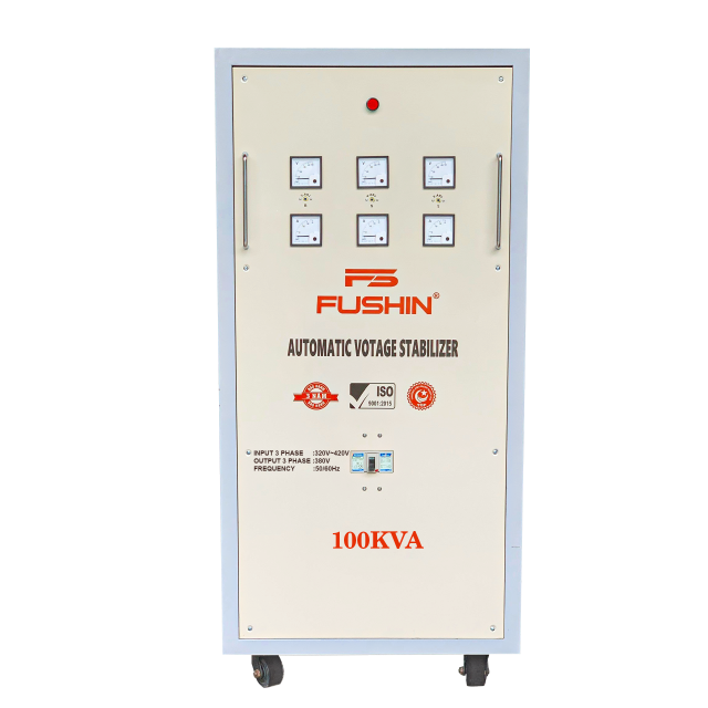 Ổn áp 3 pha - 100KVA Dải 320V ~ 420V Ra 380V Fushin