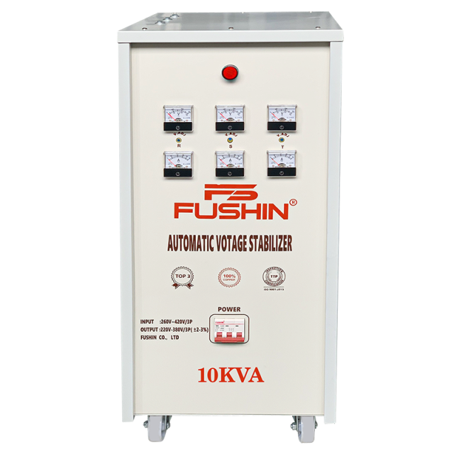 Ổn áp 3 pha - 10KVA Dải 260V ~ 420V Fushin