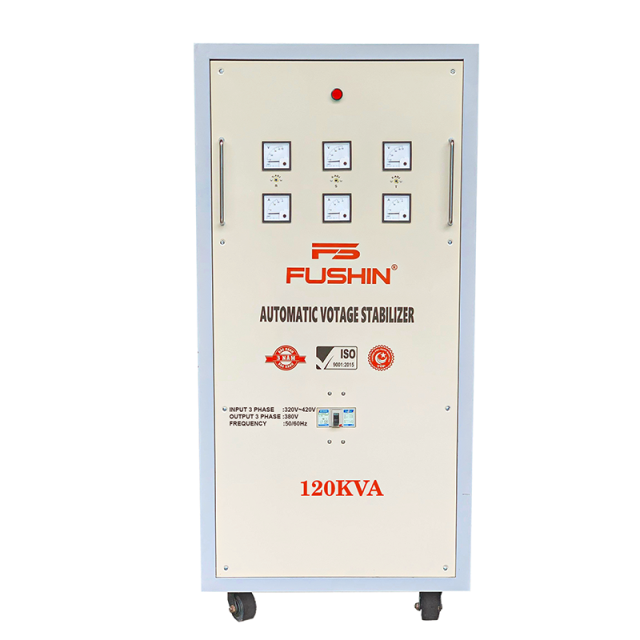 Ổn áp 3 pha - 120KVA Dải 320V ~ 420V Ra 380V Fushin