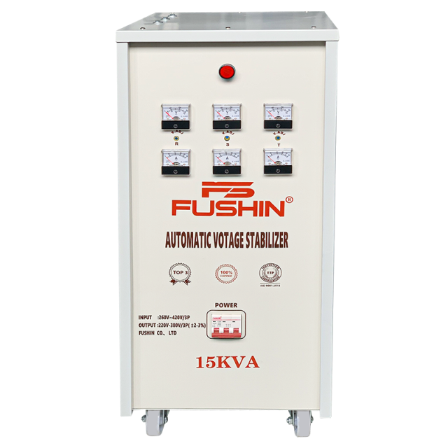 Ổn áp 3 pha - 15KVA Dải 260V ~ 420V Fushin