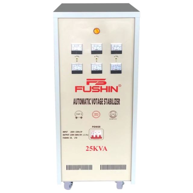 Ổn áp 3 pha - 25KVA Dải 320V ~ 420V Fushin