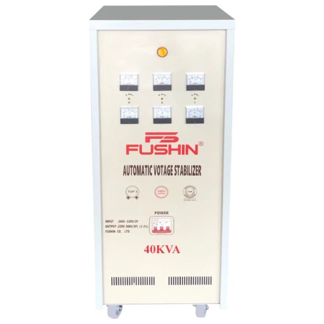 Ổn áp 3 pha - 40KVA Dải 320V ~ 420V Fushin