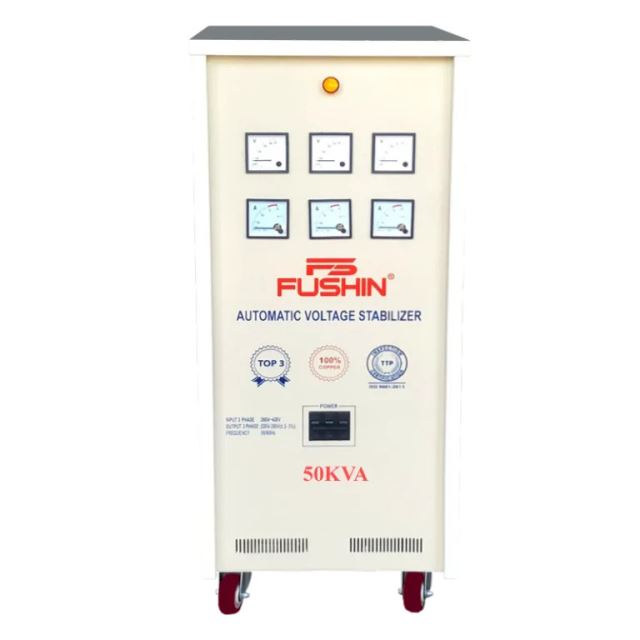 Ổn áp 3 pha - 50KVA Dải 260V ~ 420V Fushin